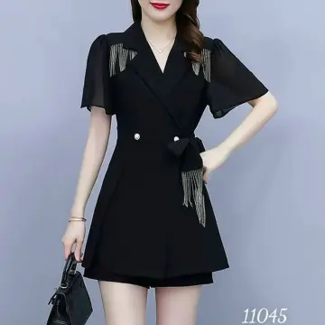 Mua Bộ Vest Nữ công sở 2 nút bao gồm áo vest và chân váy ngắn . - Đen,XL  tại STORE Thời Trang may mặc | Tiki