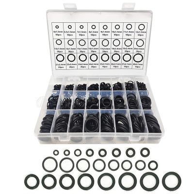 740pcs nitrile silicone rubber Assortment O-ring NBR repair kit faucet sealing valve waterproof machine oil-resistant gasket kit