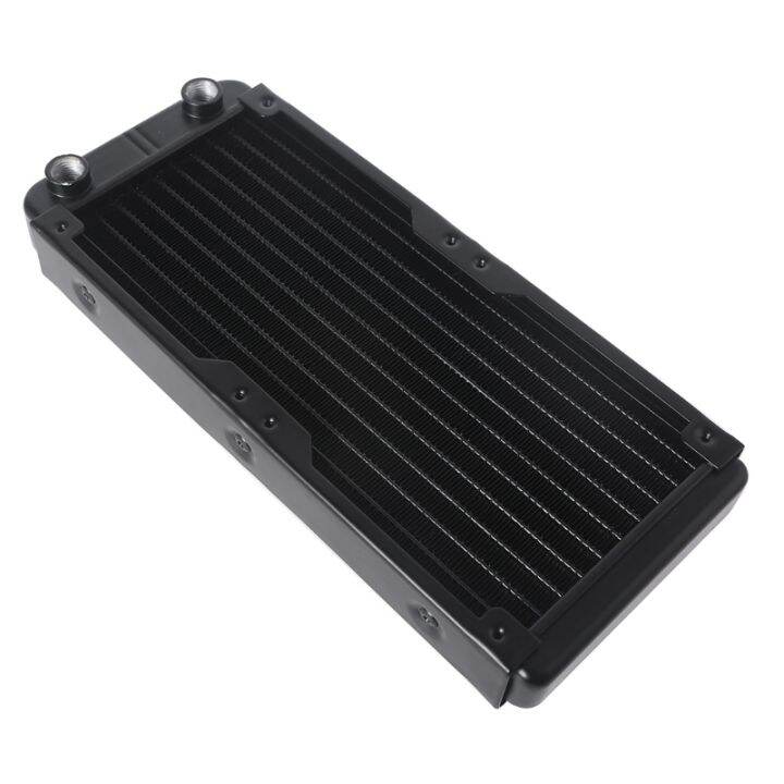 Water Cooling Computer Radiator 10 Pipe Aluminum Heat Exchanger Liquid