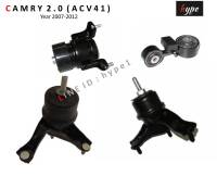 *** SET *** ยางแท่นเครื่อง + แท่นเกียร์ Toyota CAMRY 2.0 ACV41 ปี 2007 - 2012 ( 4 ชิ้น )