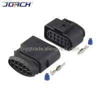 ✔✎ 5 set 10pin 1J0973835 1J0973735 Female Male 3.5 Auto Temp Sensor Plug Deflation Valve Plug Waterproof Connector For VW Truck