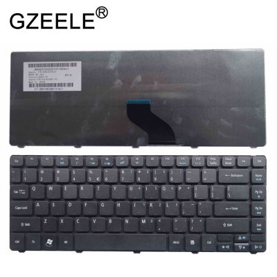 GZEELE แป้นพิมพ์แล็ปท็อปสำหรับภาษาอังกฤษใหม่เหมาะกับ Fo Acer Aspire E1-421 E1-421G E1-431 E1-431G E1-471 E1-471G E1-451 E1-451G EC-471G เราสีดำ