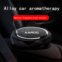 Car Air Freshener Aromatpy Interior For Skoda Karoq NU7 Auto Accessories Interior decoration metallic material