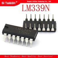 【】 queenprincessko mall LM339N LM339 DIP-14 IC Quad แรงดันออฟเซตพลังงานต่ำ