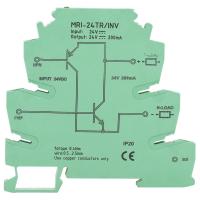 【♕】 Gorayas MRI-24TR /Inv NPN PNP Converter PLC เซ็นเซอร์ IO โมดูลการแปลงระดับ HOT