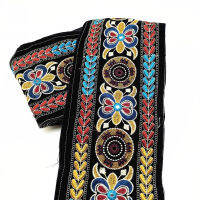 1yard miao mirror embroidery cross stitch lace trim clothes dress collar ribbon ethnic india tribal boho gypsy sewing supplies