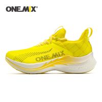 ONEMIX Carbon Plate Marathon Running Racing Shoes Professional Stable Support Shock-Relief Ultra-Light Rebound Sport Sneakers