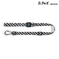 ISPET - Seat Belt Buckle leash 1.5cm. สายจูงสุนัข (Black)