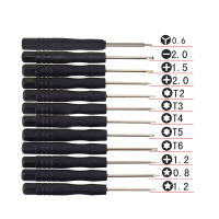 12 In One Multi-Purpose Small ไขควงชุดฉนวน Handle Strong Magnetic ไขควงโทรศัพท์มือถือ PC Disassembly Tool