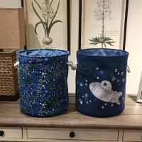 Laundry Basket Stars Spaceship Kids Toys Organizer Baskets Foldable Bag Home Storage Basket Laundry Bucket For Dirty Clothes