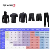 Mens Tracksuit Compression Sports Suit Gym Fitness Clothes Training Exercise Workout Tights Running Jogging Sport Wear