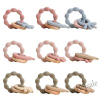 【hot sale】 ✳ C01 1pcs Baby Silicone ther Toys Natural BPA Bracelet thing Pendant Bracelets Free Care Accessories