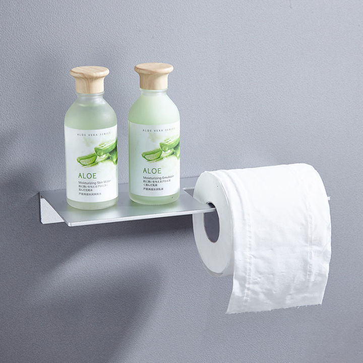 black-white-silver-toilet-tissue-roll-paper-holder-bathroom-shelve-storage-towel-rack-wall-mounted-kitchen-basket-accessories