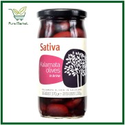 Trái Oliu ngâm tách hạt Sativa Kalamata Olives 360g