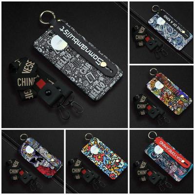 Durable armor case Phone Case For Honor X9a 5G/Magic5 Lite Kickstand Soft Case Fashion Design cover Soft Cute Lanyard