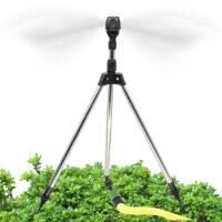 Garden Water Sprinklers Automatic Rotating Irrigation Watering Sprinklers 360 Rotating Tripod Telescopic Support With Spike Base Watering Systems  Gar