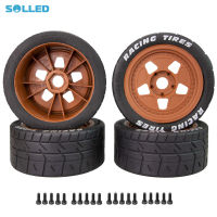 Rubber Wheel Tires Tyre 17mm Hex Tires Compatible For 1/7 ARRMA INFRACTION V2 FELONY Spare Parts 100x43mm