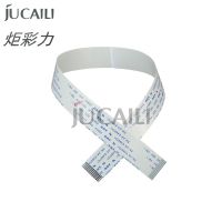 Jucaili ชุดปริ้นเตอร์แบบแบน,2ชิ้น14P หัวสายข้อมลู A สำหรับ Epson 4720/I3200ตัวทำละลาย Uv 14pin สายเคเบิลข้อมูลแบน