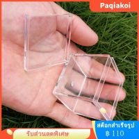 Paqiakoi 9pcs Mini Square Candy Box Box ตัวอย่างกล่องเก็บข้อมูลมัลติฟังก์ชั่น