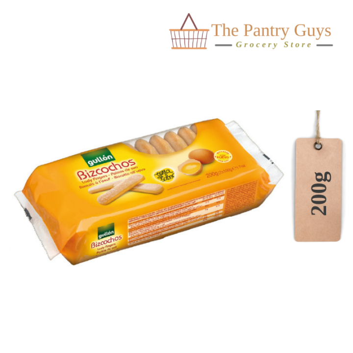 Gullon Sponge Finger Biscuits for Baking/Tiramisu 200g Lazada