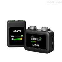 SJCAM ระบบไมโครโฟนไร้สายใน M1พร้อมตัวรับสัญญาณ1ตัวและไมโครโฟน1ตัวช่วงการส่งข้อมูลแบตเตอรี่50ม. ในตัวพร้อมเปลี่ยนหน้าจอ LCD สำหรับกล้องแล็ปท็อปคอมพิวเตอร์โทรศัพท์แอนดรอยด์สำหรับการสัมภาษณ์การสตรีมสด