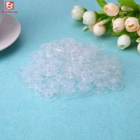 clarins✤ 50pcs Universal Plastic Transparent Empty Bobbins Spool for Sewing Machine