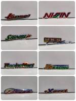 สติ๊กเกอร์ ชุดแต่งรถ GREDDY NISSIN EXOCET KANSAI SIGNAL HKS POWERS JS RACING ติดรถ แต่งรถ sticker สวย งานดี หายาก