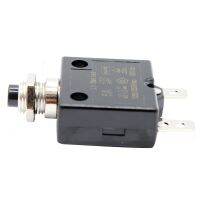 1X 5A Circuit Breaker 12V24V Push ปุ่มตั้งค่าใหม่ได้ Thermal Circuit Breaker แผง Mount พร้อมหมวกกันน้ำ