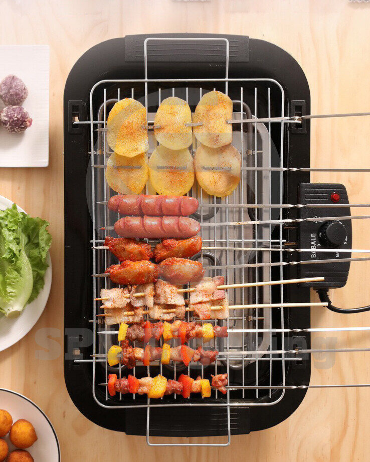 เตาปิ้งย่างไร้ควัน เตาย่างบาร์บีคิว เตาปิ้งย่างไฟฟ้า บาร์บีคิว ปิ้งย่าง Bbq Th