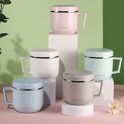 [COD] Fuguang insulation cup female 316 stainless steel mug high-value home with lid teacup milk coffee wholesale