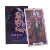 Hot Sale Tarot Card Oracle Card Wake Me Up Tarot Hot Stamping With Paper Instructions Full English Edition Magician Tarot Cards