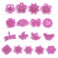 4 To 5 Piece Suit Diy Tools Fondant Cake Mold Set Baking Embossing Mould Dessert Decoration Cookies Stamps Bread Cake  Cookie Accessories