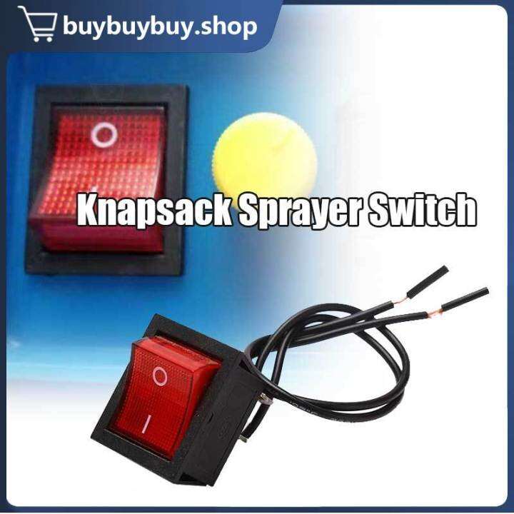 Electric Knapsack Sprayer Main Switch On Off Button 2 in 1 | Lazada PH