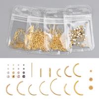 1 bag 200 500pcs Rose Gold Sliver Nail Studs Nail Parts Decoration Star Circle Moon Nail Art Nail Salon