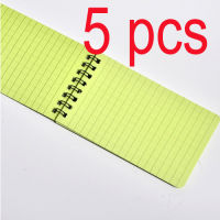 5 PCS Tactical Note Book All-Weather All Weather Notebook Waterproof Writing Paper in Rain Fishing Reels