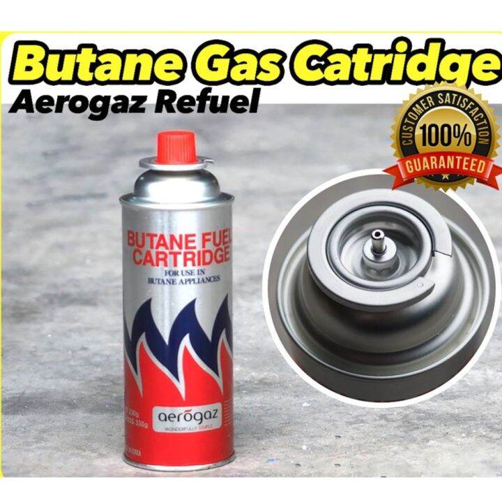 [KOREA] 230G Aerogaz Gas Cartridge Made In Korea(1 bottle) Refuel Gas