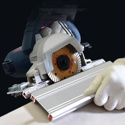 【CW】 45 Degree Angle Cutting Tool Aluminum Stone Ceramic Tile Marble Chamferer Machine Helper Guide Cutter Mill Support Mount