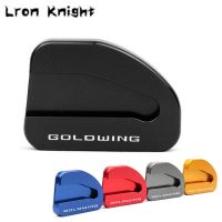 【cw】 For HONDA GL1800 Goldwing 1800 GL 1800 F6B 2002 2017 Motorcycle CNC Kickstand Foot Side Stand Extension Pad Support Plate