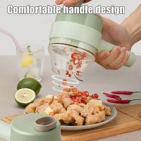 【CW】 1PCs Electric Garlic Food Baby Blender Cordless Masher Press hot