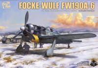 1/35ชายแดน BF-003ชุดอาคารชุดประกอบโมเดล FW-190A-6เยอรมัน Focke-Wulf