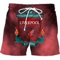 Liverpool Quick Dry beach shorts mens fashion printed Boardshorts sports swimming shorts loose plus size five-point pants 31