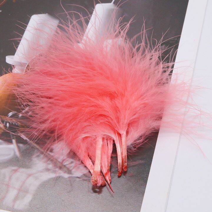 8-12cm-colored-plumas-turkey-marabou-feather-fluffy-wedding-decorations-handicraft-accessories