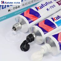 Kafuter Silicone Industrial Adhesive 45g K-704 705 704B RTV Silicone Rubber black White Transparent Glue diy panel glue