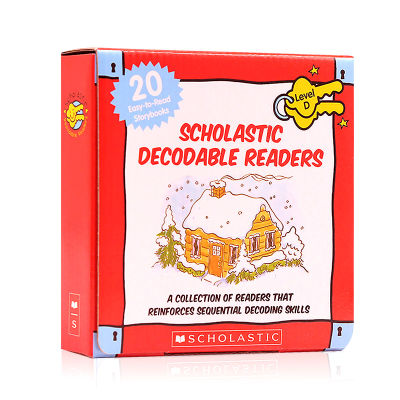 Learning music grading natural spelling primary boxed English original decodable readers box set level D 10 books fun phonics enlightenment parent-child picture books preschool enlightenment books