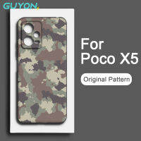 Guyon เคสนิ่มสำหรับ  เสค Xiaomi Poco X5 Pro ดีไซน์ใหม่ลายพรางดั้งเดิมซิลิโคนเหลวกันกระแทก