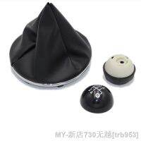 【CW】☇❈  500 500C 2007 - 2018 5 Speed Shift Knob Sitck Leather Cap