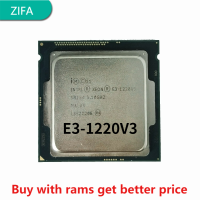 used In Xeon E3 1220 V3 3.1GHz 8MB 4 Core SR154 LGA 1150 CPU Processor E3-1220V3