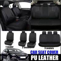 Car Seat Cover Universal Styling Full Set Pu Leather Faux Leather Interior Accessories Automobile Protecto 1/4/5/9pcs