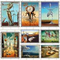 Surrealism งานศิลปะที่มีชื่อเสียงโดย S Alvador Dali โปสเตอร์และภาพพิมพ์ผ้าใบจิตรกรรมฝาผนังภาพศิลปะสำหรับห้องนั่งเล่นตกแต่งบ้านที่มีคุณภาพที่ดีที่สุด