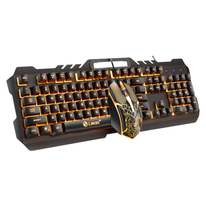 Gaming keyboard and Mouse Wired keyboard with backlight keyboard Gamer